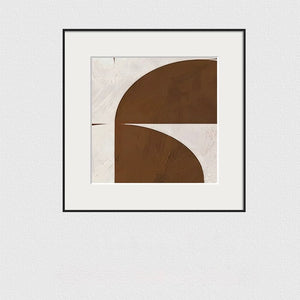 Abstract Black & White Geometric Framed Wall Art - Staunton and Henry