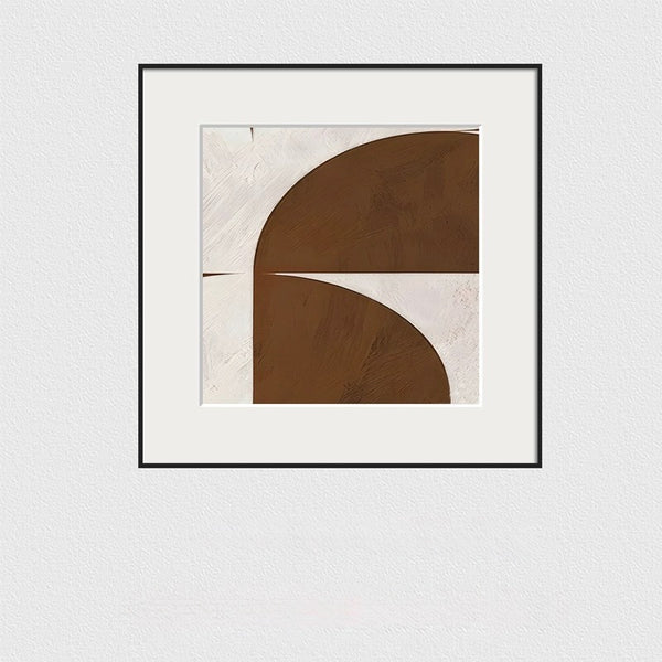 Abstract Black & White Geometric Framed Wall Art - Staunton and Henry