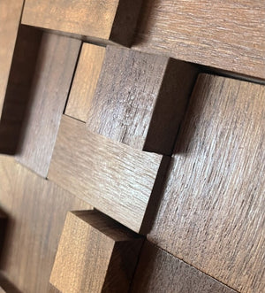 Mid Century Modern Mixed Media 3D Wall Art Set - Staunton and Henry