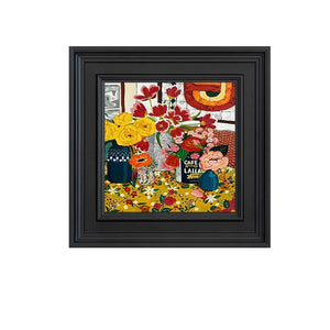 Pop Art Colorful Retro Framed Wall Art Set - Staunton and Henry