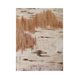 Neutral Colored Abstract Wall Art Framed Print - Staunton and Henry