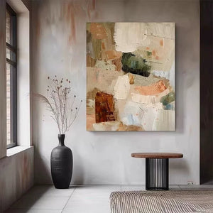 Warm Tones Abstract Wall Art Framed Print - Staunton and Henry