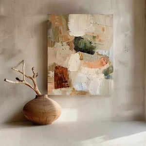 Warm Tones Abstract Wall Art Framed Print - Staunton and Henry