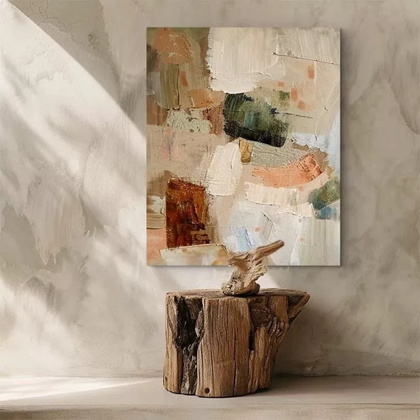 Warm Tones Abstract Wall Art Framed Print - Staunton and Henry