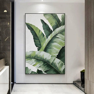 Modern Tropical Banana Leaf Wall Art - Staunton and Henry