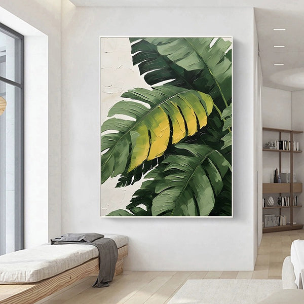 Modern Tropical Banana Leaf Wall Art - Staunton and Henry