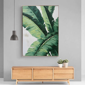 Modern Tropical Banana Leaf Wall Art - Staunton and Henry