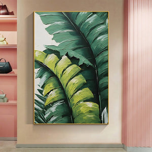 Modern Tropical Banana Leaf Wall Art - Staunton and Henry