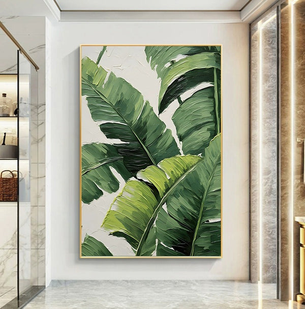 Modern Tropical Banana Leaf Wall Art - Staunton and Henry