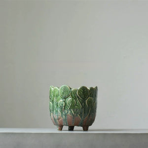 Nordic Style Textured Ceramic Plant Pot - Staunton and Henry