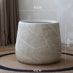 Textured Organic Modern Plant Pot - Staunton and Henry