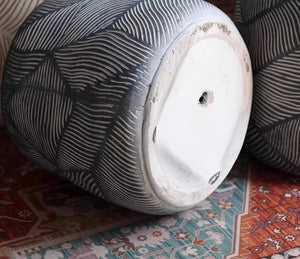 Textured Organic Modern Plant Pot - Staunton and Henry