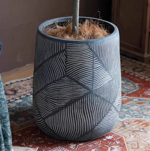 Textured Organic Modern Plant Pot - Staunton and Henry