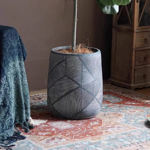 Textured Organic Modern Plant Pot - Staunton and Henry