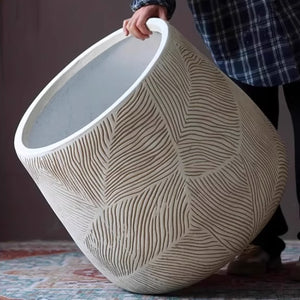 Textured Organic Modern Plant Pot - Staunton and Henry