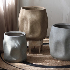 Rustic Organic Modern Plant Pot - Staunton and Henry