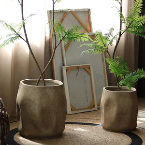 Rustic Organic Modern Plant Pot - Staunton and Henry