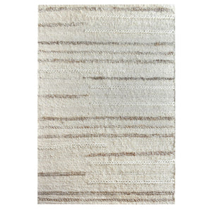 Tara Natural White Jute and Cotton Rug - Staunton and Henry