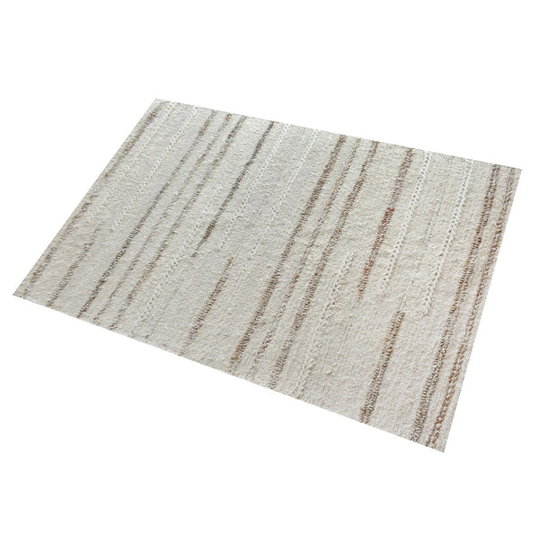 Tara Natural White Jute and Cotton Rug - Staunton and Henry