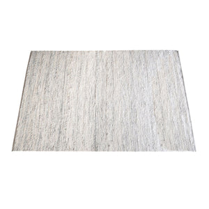 Daski Natural White Wool and Jute Rug - Staunton and Henry