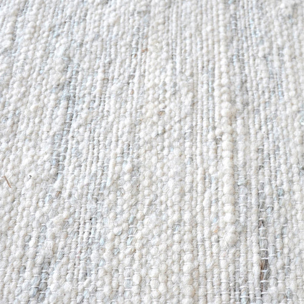 Daski Natural White Wool and Jute Rug - Staunton and Henry