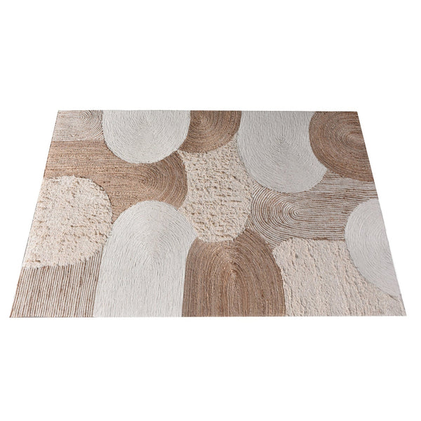 Halva Neutral Tones Hemp and Wool Rug - Staunton and Henry