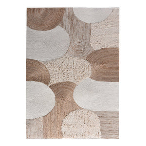 Halva Neutral Tones Hemp and Wool Rug - Staunton and Henry