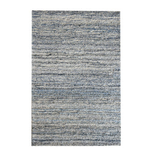 Doppler Blue Wool and Denim Rug - Staunton and Henry