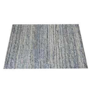 Doppler Blue Wool and Denim Rug - Staunton and Henry