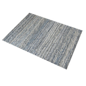 Doppler Blue Wool and Denim Rug - Staunton and Henry