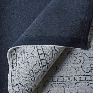 Epoch Vintage Modern White and Grey Rug - Staunton and Henry