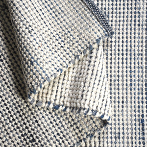 Askia Modern Blue Denim and Wool Rug - Staunton and Henry