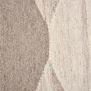 Bella Beige and White Midcentury Modern Style Rug - Staunton and Henry