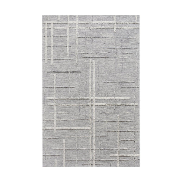 Aros Modern Blue Wool Rug - Staunton and Henry