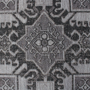 Mocha Modern Grey and White Persian Rug - Staunton and Henry