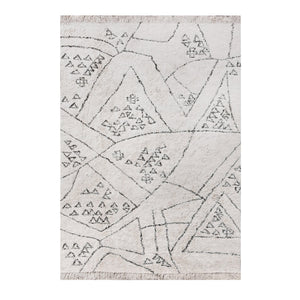 Trios Nordic White and Grey Rug - Staunton and Henry