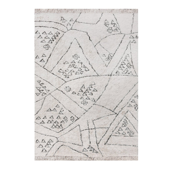 Trios Nordic White and Grey Rug - Staunton and Henry