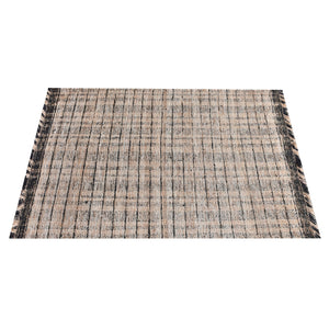 Ichisan Japandi Grey Hemp Rug - Staunton and Henry