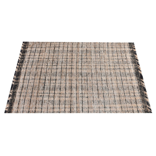 Ichisan Japandi Grey Hemp Rug - Staunton and Henry