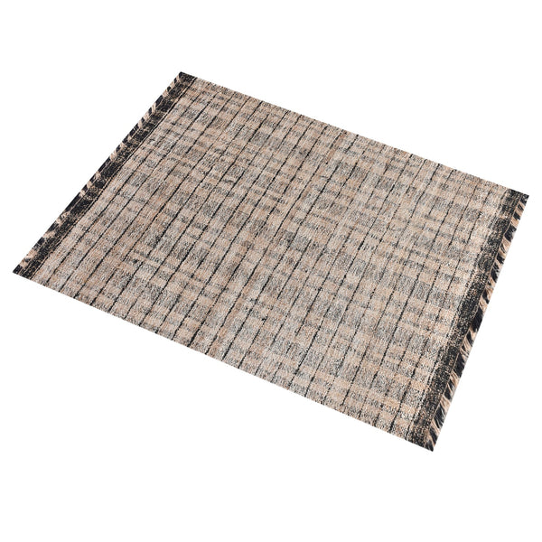 Ichisan Japandi Grey Hemp Rug - Staunton and Henry