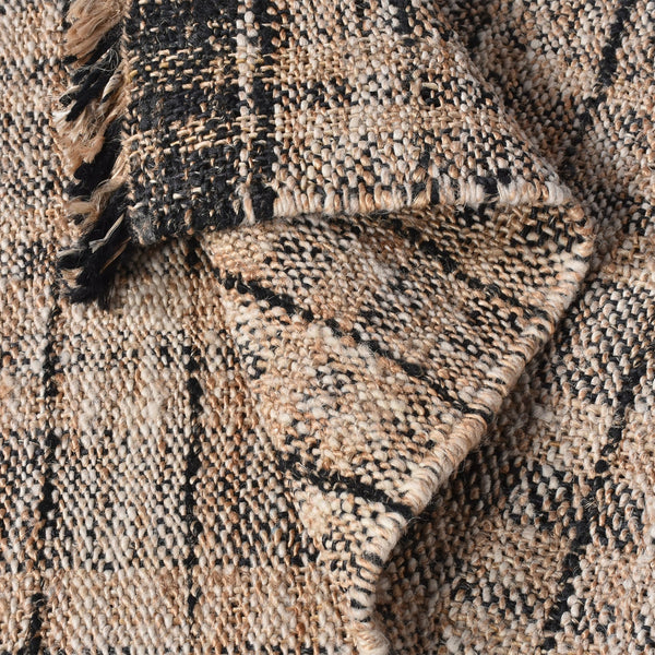 Ichisan Japandi Grey Hemp Rug - Staunton and Henry