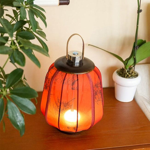 LED Battery Modern Chinese Lantern - Staunton and Henry