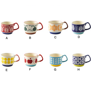 Retro Modern Dutch Coffee Mug - Set of 4 - Staunton and Henry