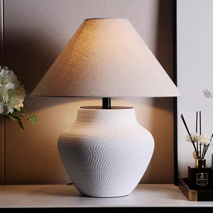 Aya Ceramic Jar Table Lamp - Staunton and Henry