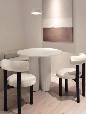 Round Upholstered Dining Chair - Staunton and Henry