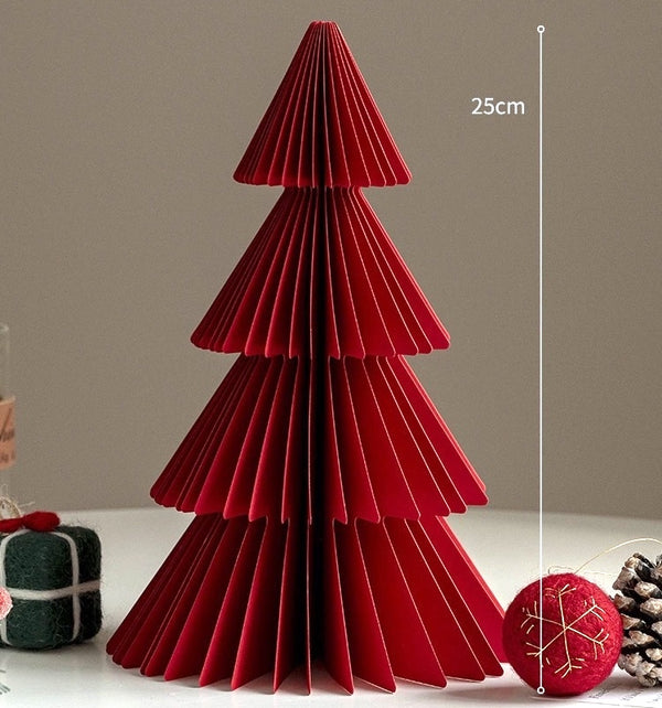 Foldable Honeycomb Paper Christmas Trees - Staunton and Henry