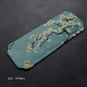 Oriental Jacquard Silk Placemats - Staunton and Henry