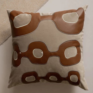 Hudson Retro Brown Cushion Covers