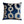 Indigo Blue Velvet Embroidered Cushion Cover - Staunton and Henry