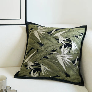 Arden Green Botanical Jacquard Cushion Cover Set - Staunton and Henry